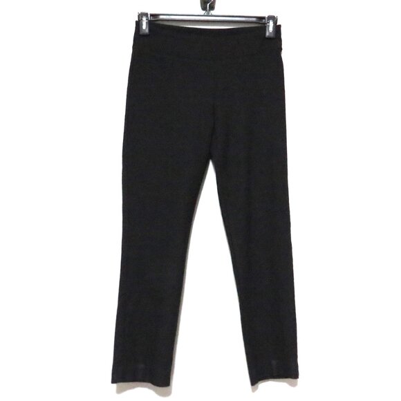 Jules & Leopold Black Diamond-Textured Slim Stretch Pull-On Trousers Size Small - Picture 1 of 8